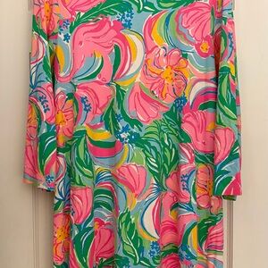 Lilly Pulitzer Colorful Floral Mini Dress